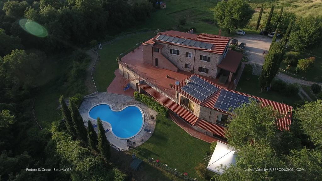 Agriturismo Podere S. Croce Saturnia Eksteriør billede